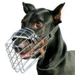 Doberman Wire Cage Dog Muzzle - M9