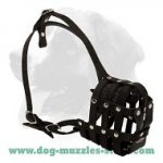 Extra Comfort Durable Leather Dog Muzzle