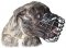 Everyday Cage Large Basket Dog Muzzle for Mastiff