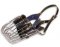 Basket wire dog muzzle for medium breeds - Full padded