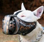 Extra Comfort Leather Dog Muzzle