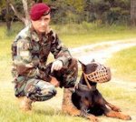 Doberman Leather Dog Training Muzzle