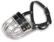 Jack Russell Terrier Muzzle - Small Dog Wire Basket Muzzle