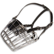Large Wire Basket Dog Muzzle for Big Breeds