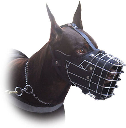 small dog muzzles for biting