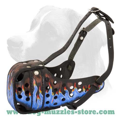 Completely safe dog muzzle