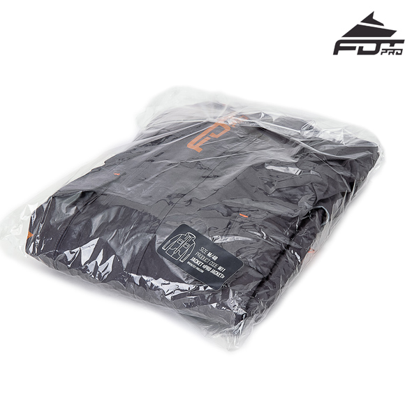 FDT Pro Dog Trainer Jacket with Top Notch Velcro Fastening