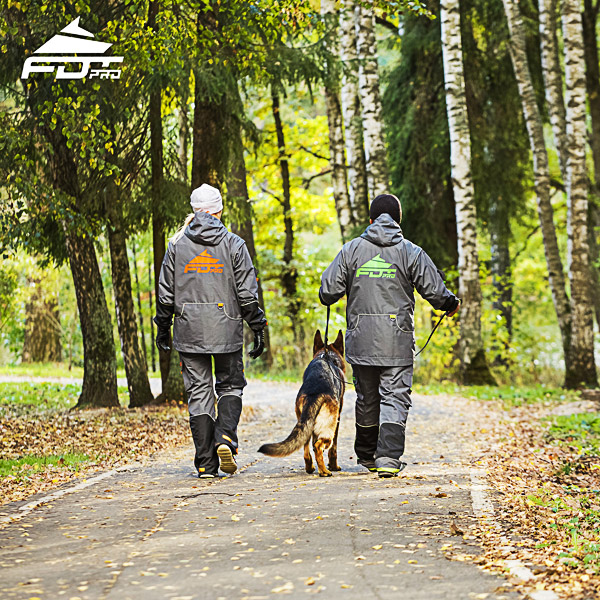 FDT Professional Dog Trainer Jacket of Top Quality for Any Weather Conditions