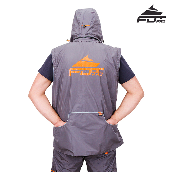 Best quality Dog Trainer Suit of Grey Color from FDT Pro Wear