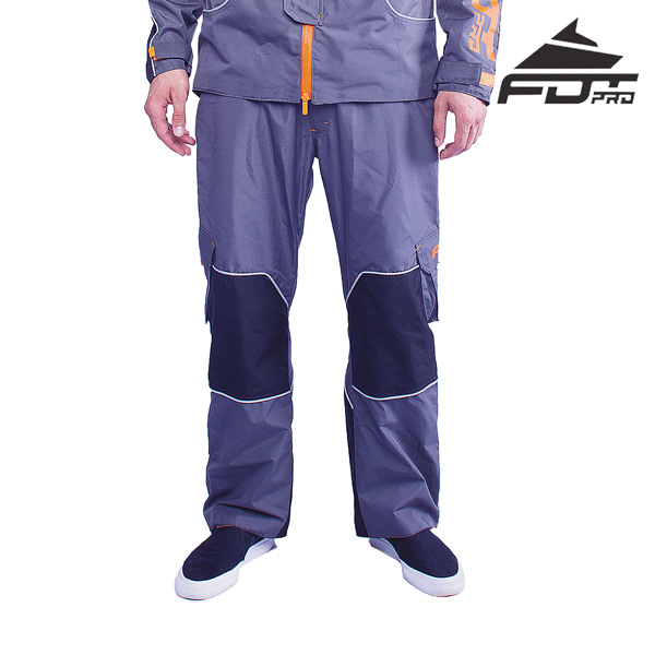 FDT Professional Pants of Grey Color for Cold Days