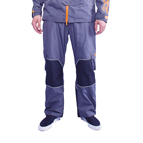 "Pro Pants" Dark Grey Color with Orange Trim "Pro Pants" Dark Grey Color with Orange Trim