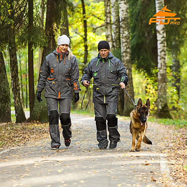 Any Weather Conditions Durable Dog Tracking Suit for Men and Women