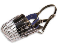 Basket wire dog muzzle for medium breeds - Full padded